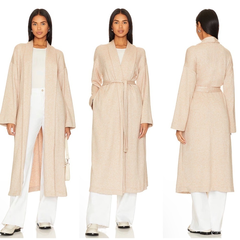 Velvet by Graham & Spencer Patricia Duster in Oat Size M